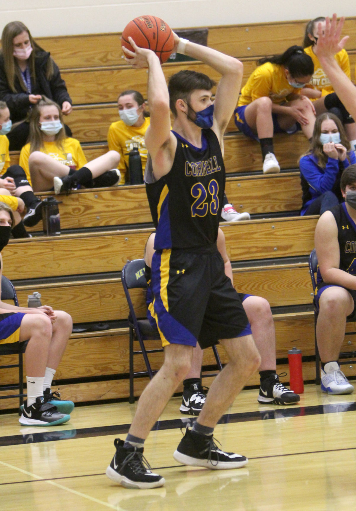 Cornell at New Auburn boys basketball 1-15-21